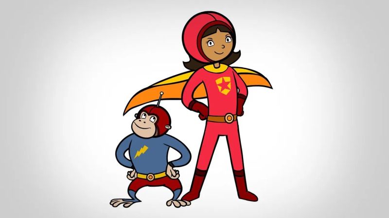 WordGirl desenhos que ensinam ingles