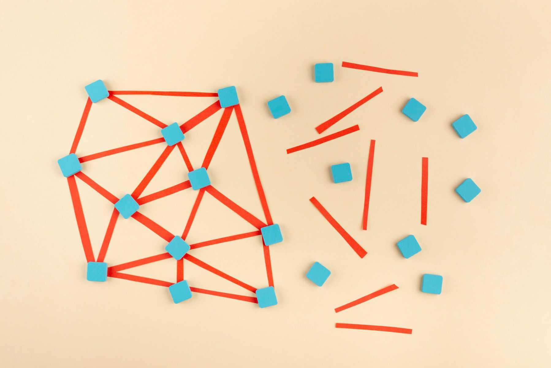 flat lay network concept scaled