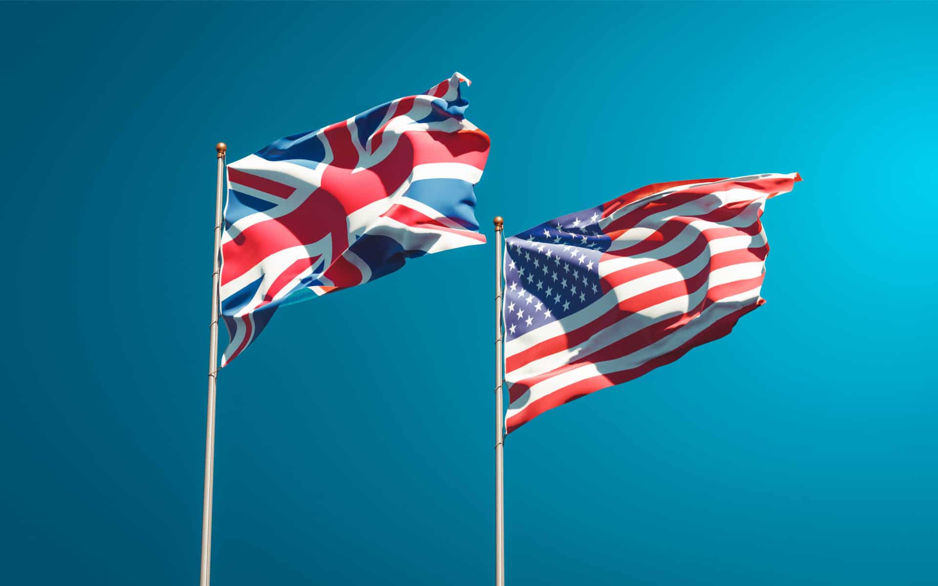 Algumas diferenças entre o inglês americano e inglês britânico