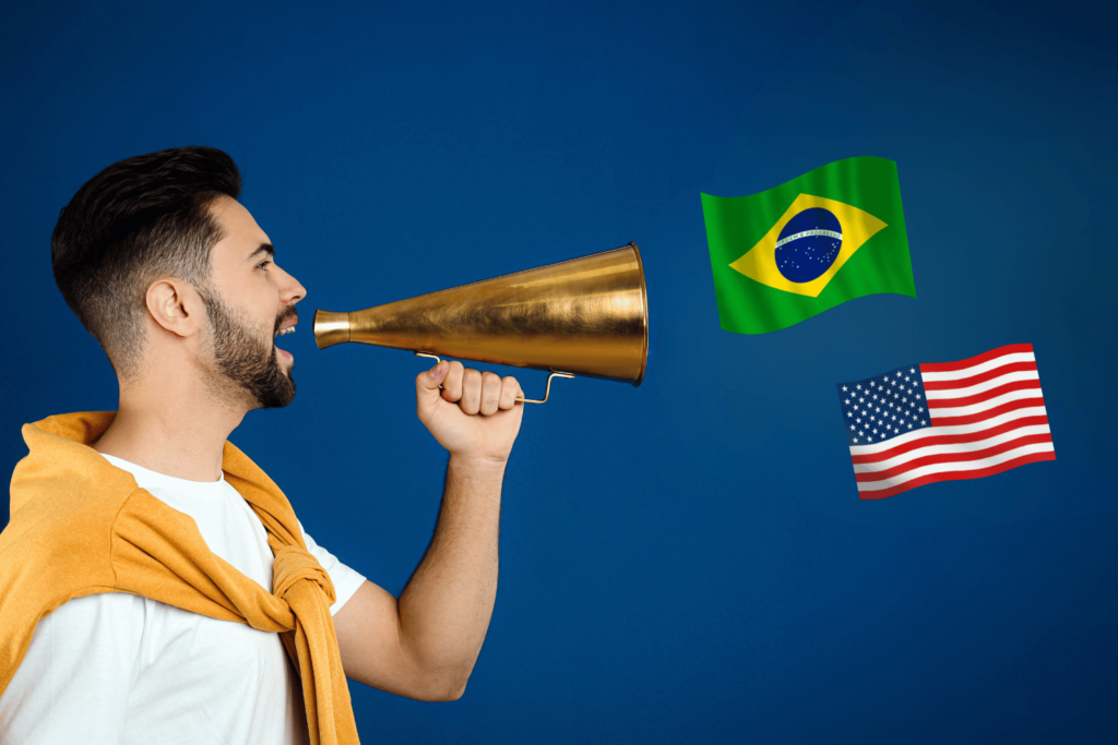 diferenças entre ingles x portugues